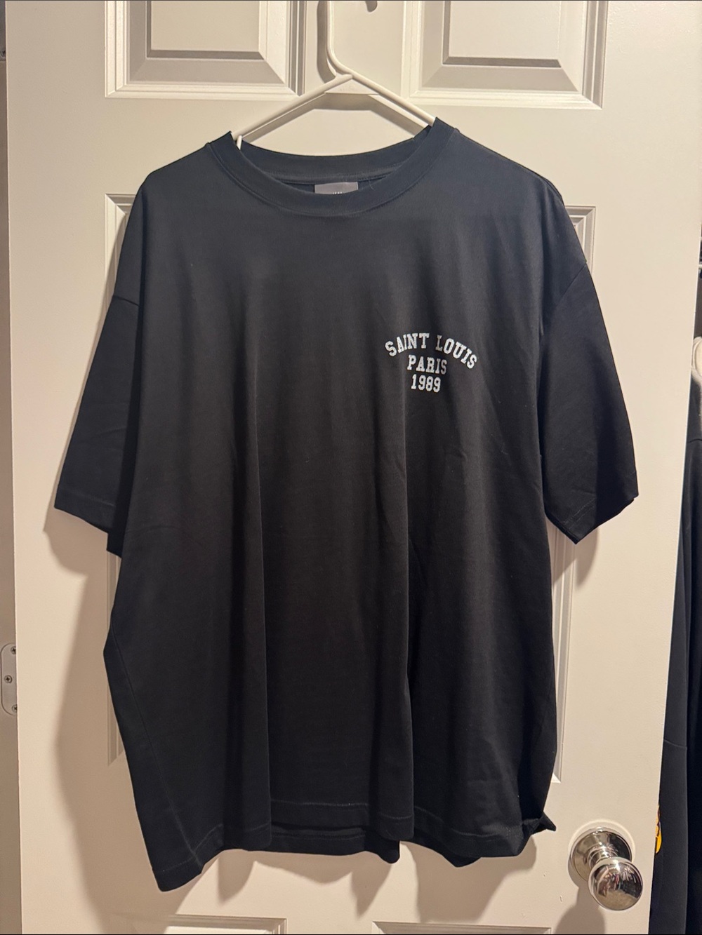 Saint Louis Paris 1989 Black Men’s T-Shirt (Size L)